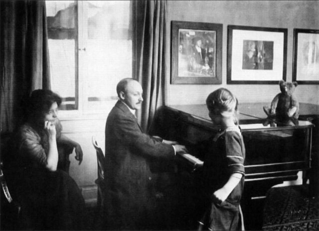 Marie, Margita og Hugo Alfven