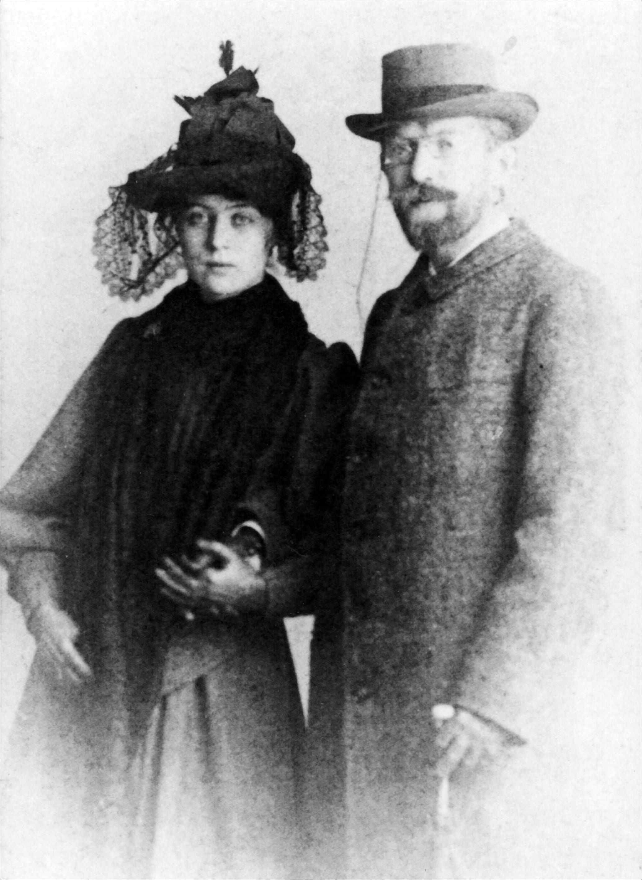 P.S. Krøyer og Marie Krøyer i Rom 1889