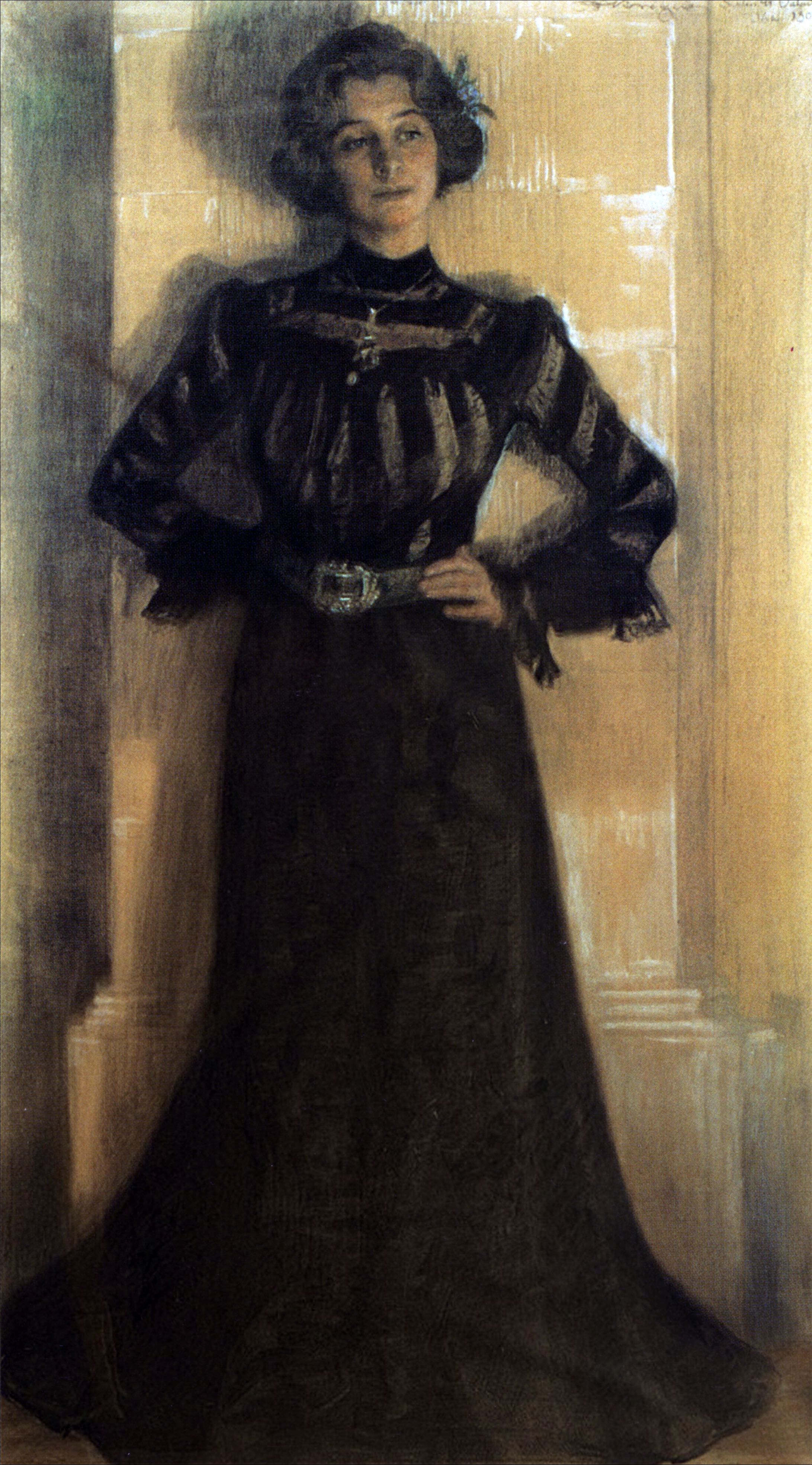 Marie Krøyer, Schloss St. Valentin, Tyrol - 1901