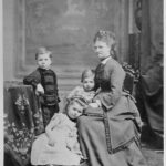 Wilhelm, Marie, Valdemar og Minna Triepcke