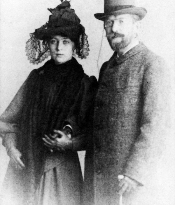 P.S. Krøyer og Marie Krøyer i Rom 1889