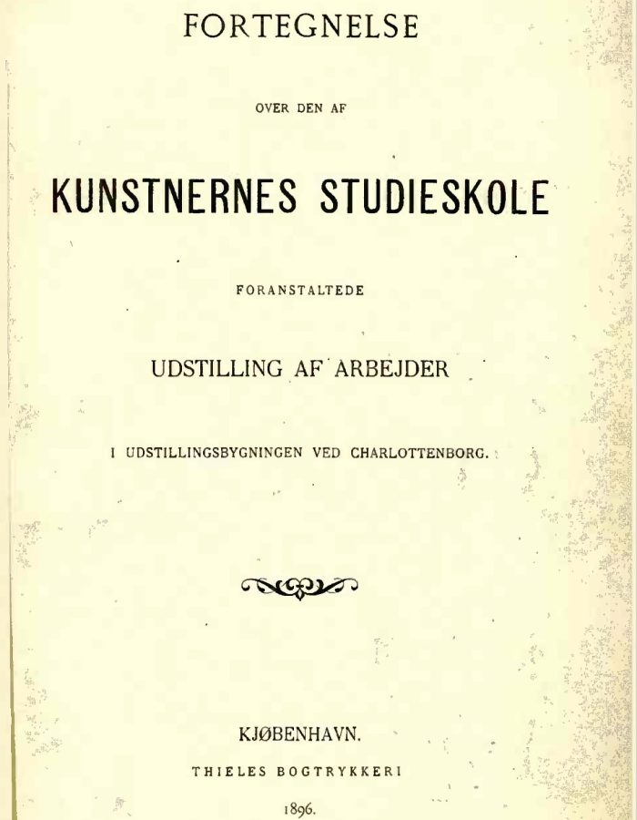 Katalog Kunstudstillingen Charlottenborg 1888