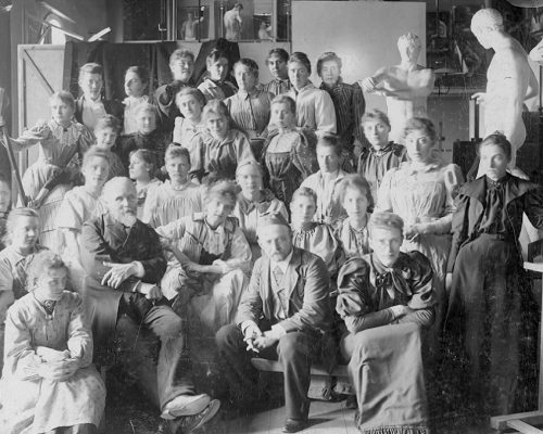 Kunstskolen for Kvinder ca 1892-98